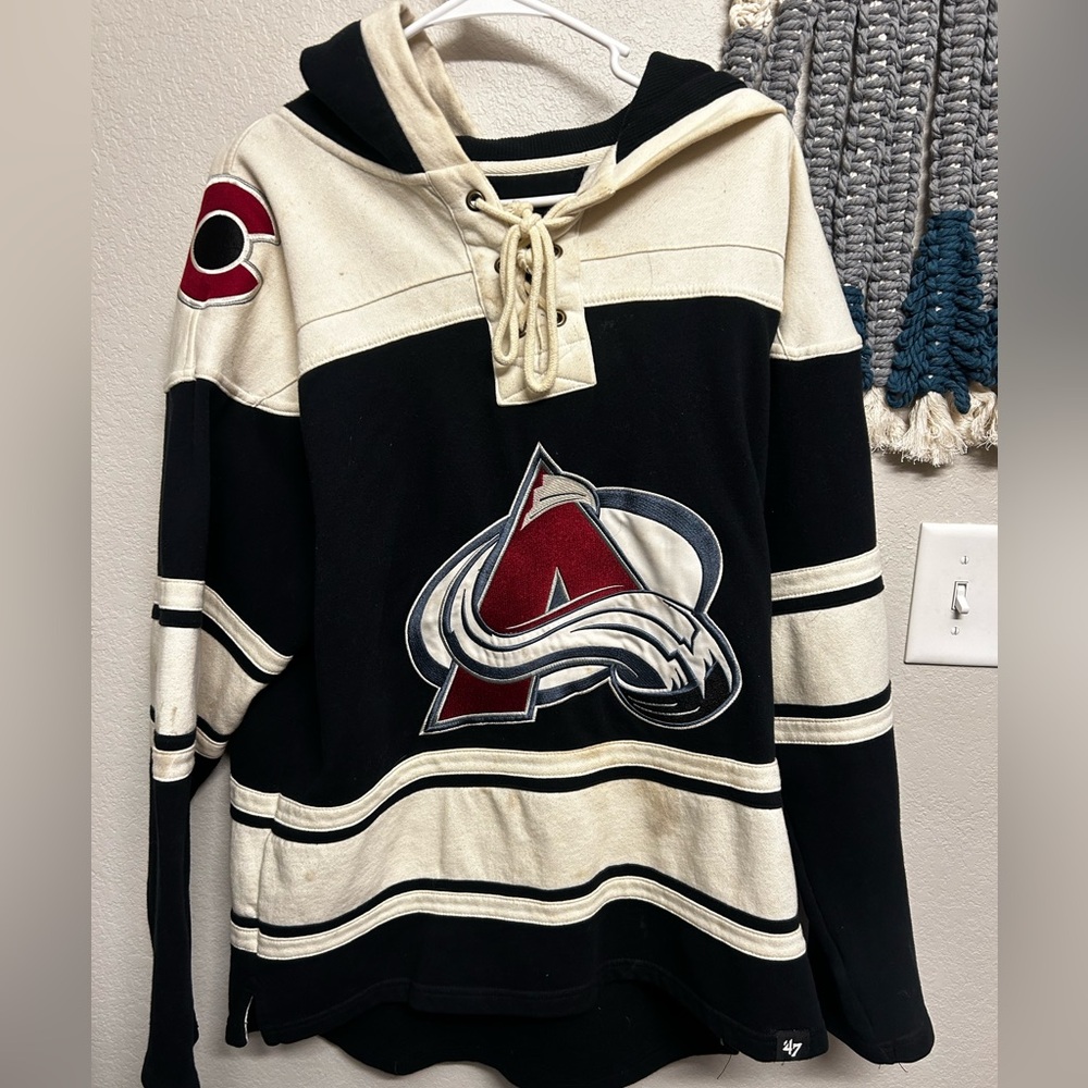 Colorado Avalanche Superior '47 Lacer hoodie
